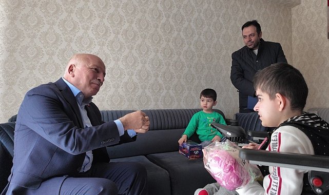 Başkan Sekmen Elanur'un çağrısına kayıtsız kalmadı