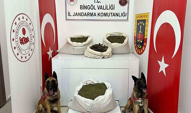 Bingöl 57 kilo uyuşturucu ele geçirildi