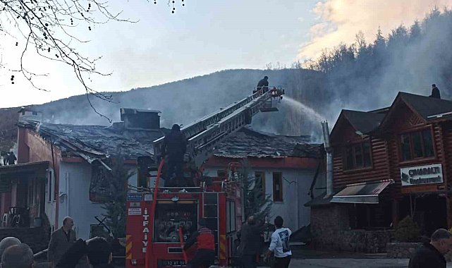 Bingöl'de termal tesislerde yangın