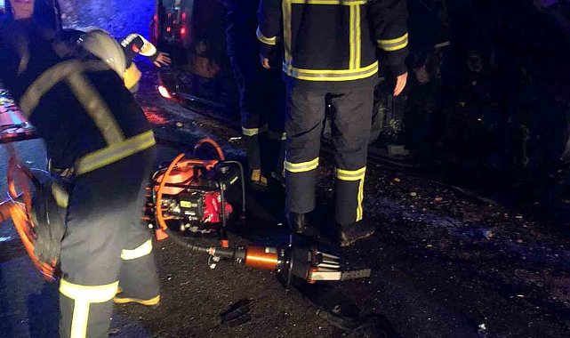 Bingöl'de trafik kazası: 2 kişi hayatını kaybetti
