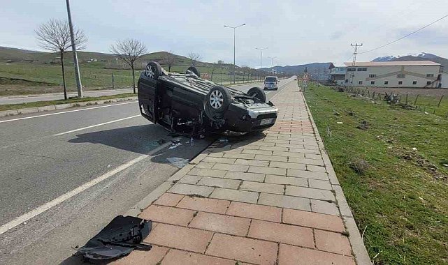 Bingöl'de trafik kazası: 5 yaralı