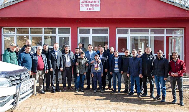 Canpolat, Otlukbeli'nin köylerinde incelemelerde bulundu