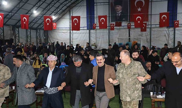 Çukurca'da Nevruz Bayramı coşkuyla kutlandı