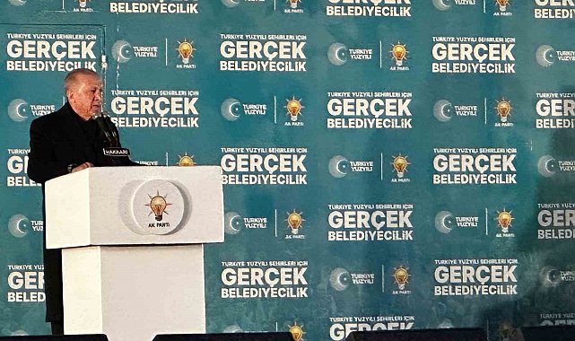 Cumhurbaşkanı Erdoğan, Yüksekova'dan ayrıldı