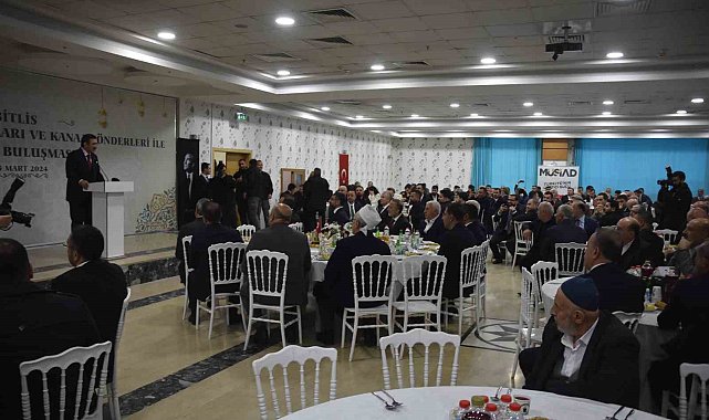 Cumhurbaşkanı Yardımcısı Yılmaz: "Özellikle tekstil alanında Bitlis tüm bölgenin üretim merkezi haline geliyor"