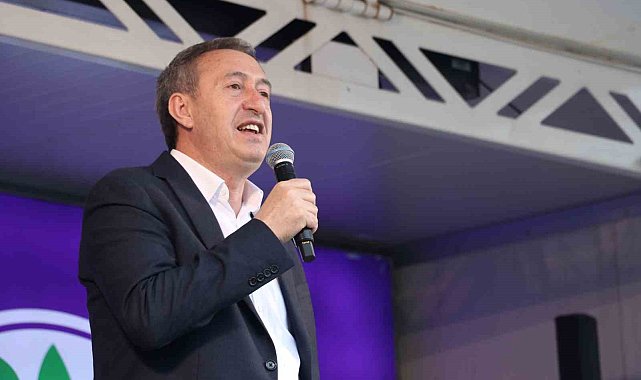 DEM Parti Eş Genel Başkanı Tuncer Bakırhan, Iğdır'da