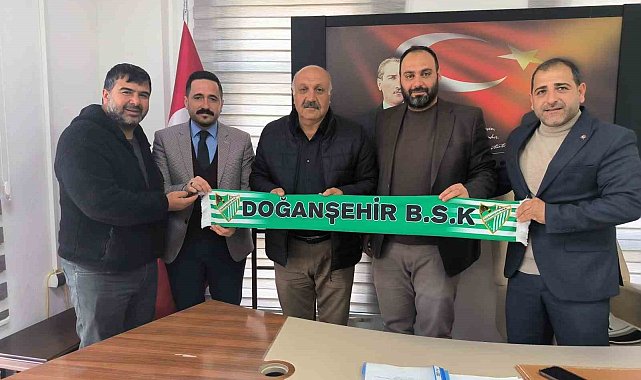 Doğanşehir Spor Kulübü'nden Başkan Zelyurt'a ziyaret