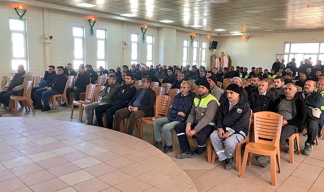 Doğanşehir'de belediye personellerine eğitim