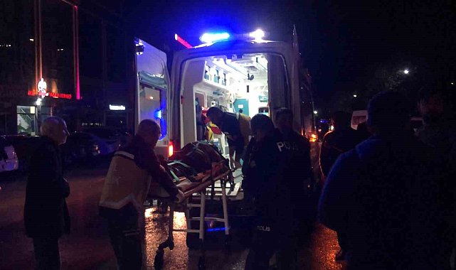 Elazığ'da hafif ticari aracın çarptığı kadın yaralandı