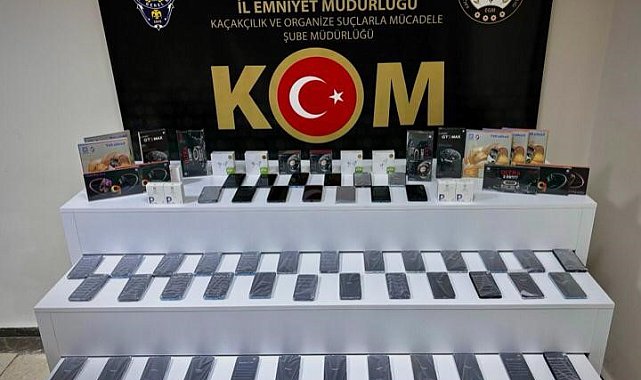 Elazığ'da kaçakçılık operasyonu: 2 gözaltı
