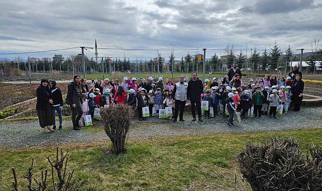 Elazığ'da minikler doğa ile buluştu