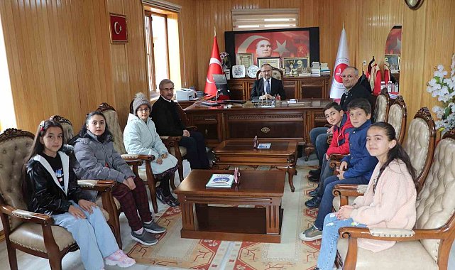 Elazığ'da öğrencilerden Filistin'e anlamlı destek