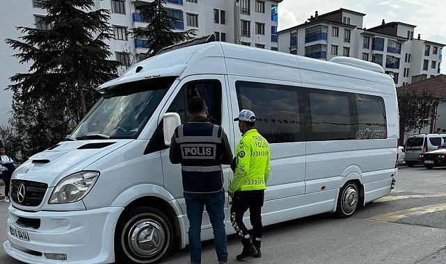 Elazığ'da okul önü denetimleri sürüyor