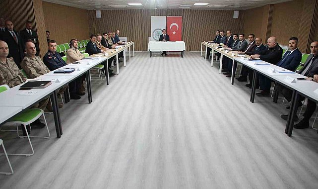 Erzincan'da Seçim Güvenliği Toplantısı yapıldı