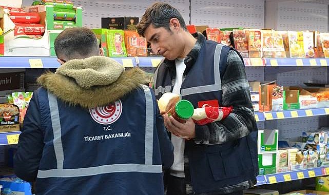 Erzurum'da 89 iş yeri ve 793 ürüne denetim