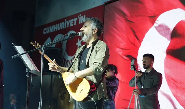 Erzurum'da, Cumhuriyetin 100. yılında Bozkurt'un hür sedası konseri