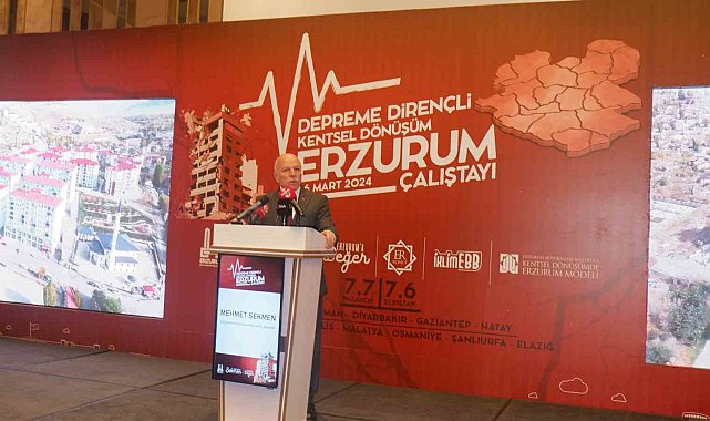 Erzurum'da deprem gerçeği ve kentsel dönüşüm zirvesi
