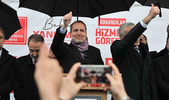 Fatih Erbakan: "Yeniden Refah Partisi, Türkiye'nin en hızlı büyüyen siyasi partisidir"