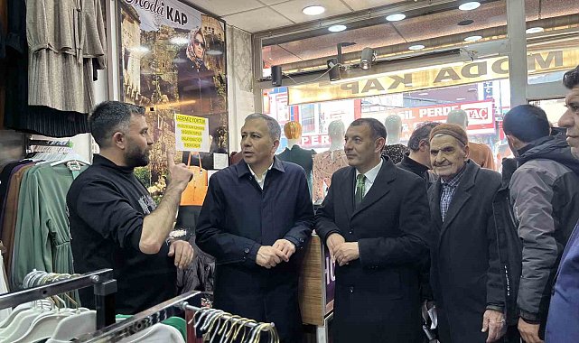 İçişleri Bakanı Yerlikaya Ağrı'da