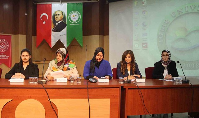 Iğdır Üniversitesinde "8 Mart Dünya Kadınlar Günü" paneli