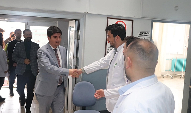 Kars İl Sağlık Müdürü Aydın, ilçeleri ziyaret etti