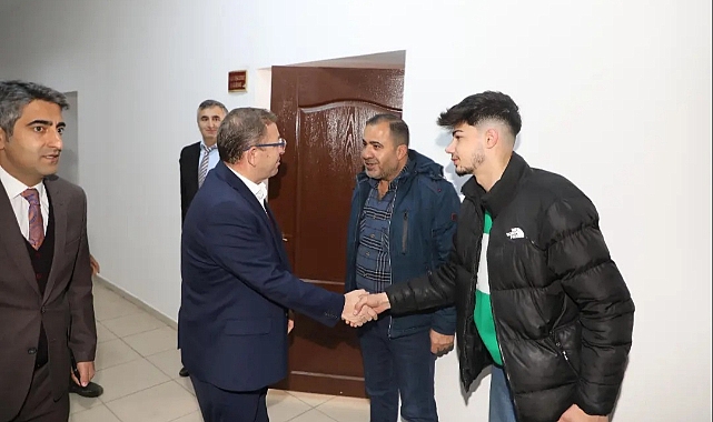 Kars Valisi Ziya Polat Sarıkamış'ta