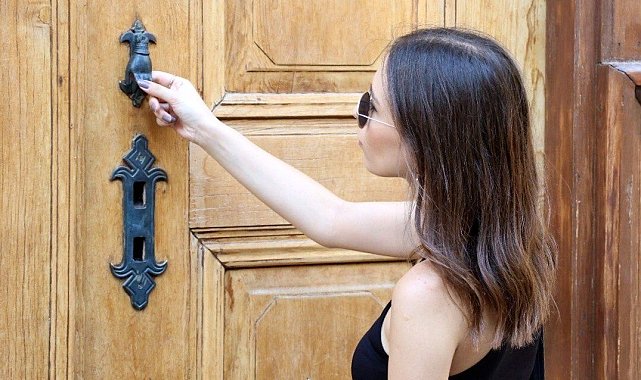 Kemaliye'de kapı tokmaklarının sırları