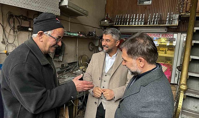 Küçükoğlu; "Esnaf ve vatandaşlarımızla istişare ediyoruz"