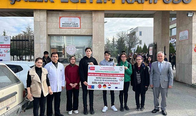 Mahmut Çalık Anadolu Lisesi, Erasmus projesi kapsamında Avrupa'ya gidiyor