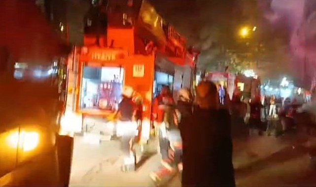 Malatya'da iki katlı müstakil evde yangın
