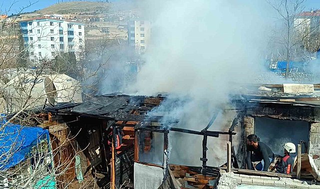Malatya'da korkutan baraka yangını