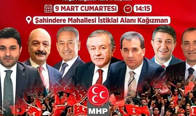 MHP heyeti Kars’a geliyor