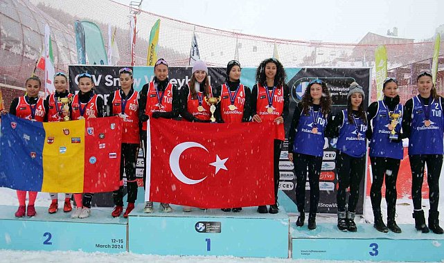 Millilerimizden Kar Voleybolunda 3 Madalya