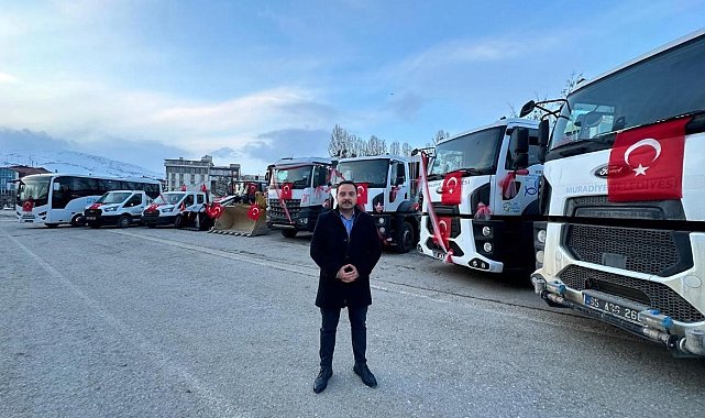 Muradiye Belediyesi araç filosunu büyütüyor