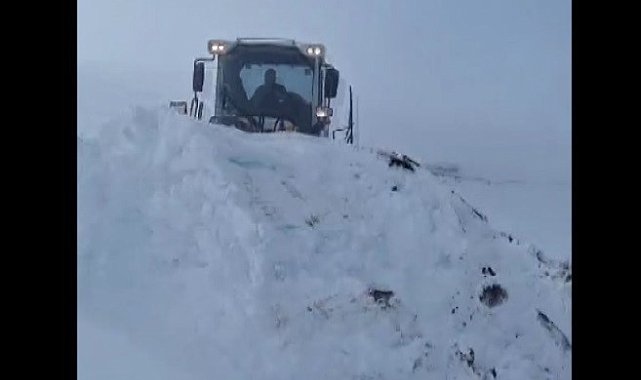 Muş'ta 24 köy yolu ulaşıma kapandı