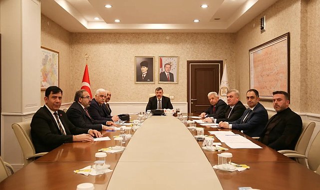 Oltu OSB yönetimi toplandı