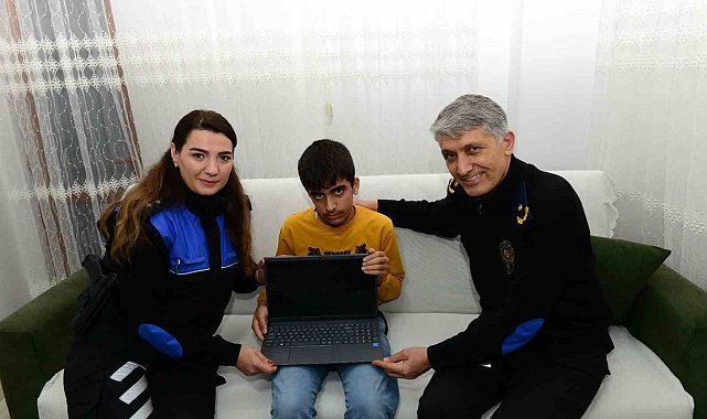 Polislerden anlamlı ziyaret