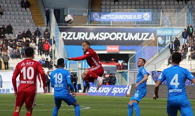 Trendyol 1. Lig: Erzurumspor FK: 1 Tuzlaspor: 0