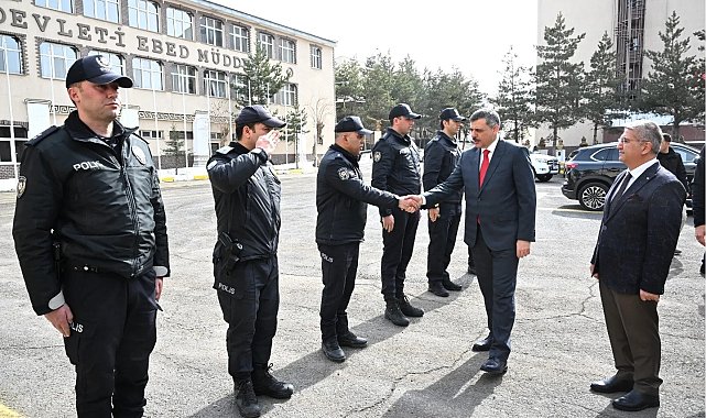 Vali Çiftçi'den Polis Meslek Eğitim Merkezi'ne ziyaret