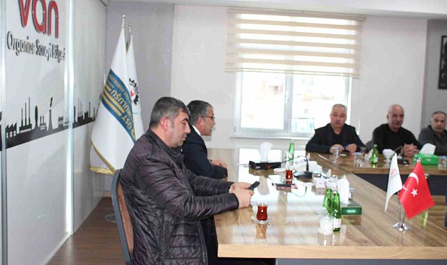 Van OSB'de 'İstişare Toplantısı' düzenlendi