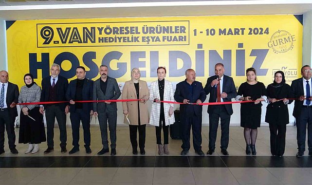 Van'da 'Yöresel Ürünler ve Hediyelik Eşya Fuarı' kapılarını ziyaretçilere açtı