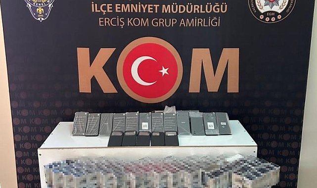 Van&#039;da kaçakçılık ve tefecilik operasyonu