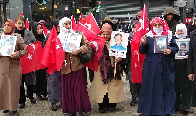 Vanlı annelerin evlat nöbeti 77'nci haftasında