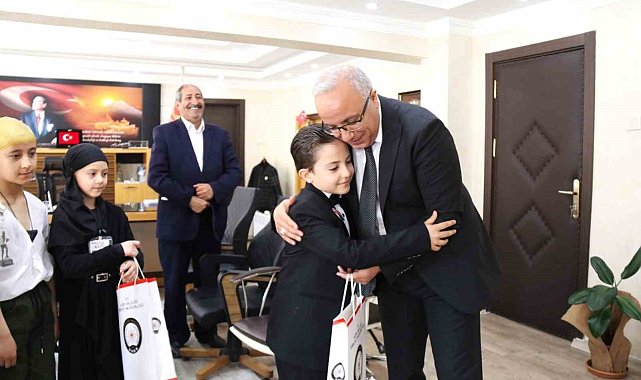 Ağrı Emniyet Müdürü İpar, ilkokul öğrencilerini ağırladı
