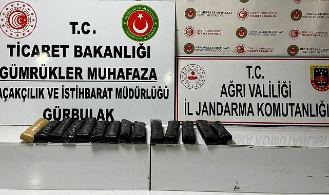 Ağrı'da 17 kilo metanfetamin ele geçirildi