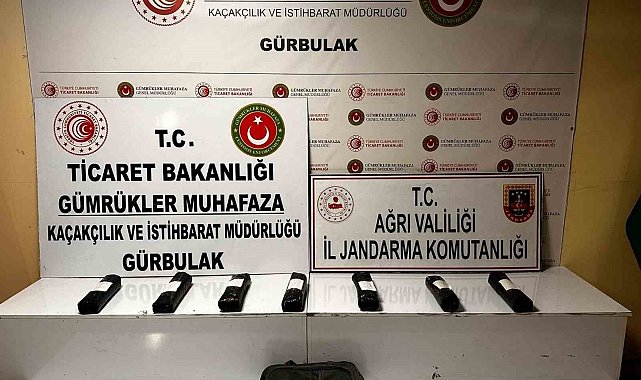 Ağrı'da 8 kilo 700 gram metamfetamin yakalandı