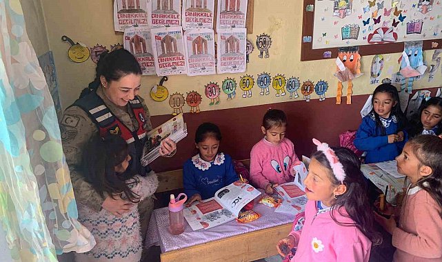 Ağrı'da jandarmadan öğrencilere "mahremiyet" eğitimi