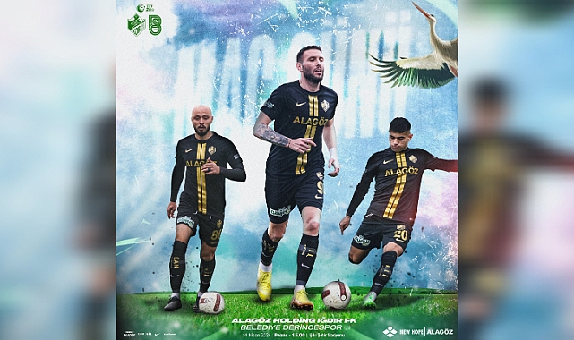 Alagöz Holding Iğdır FK, Derince Belediyespor'u ağırlıyor