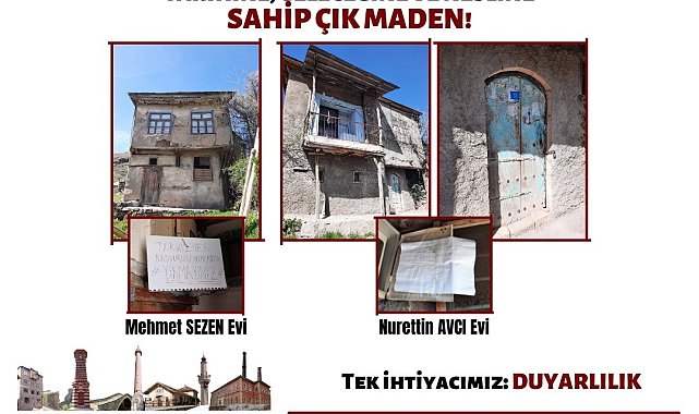 Bakır-Maden-Der Başkanı Seyrek'ten, Maden'deki 26 kültür varlığı için koruma vurgusu