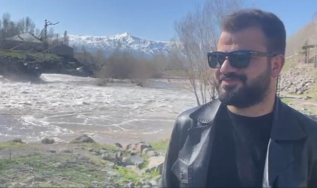 Bendi Mahi Çayı gürül gürül akmaya başladı